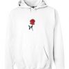 Rose Printed Hoodie