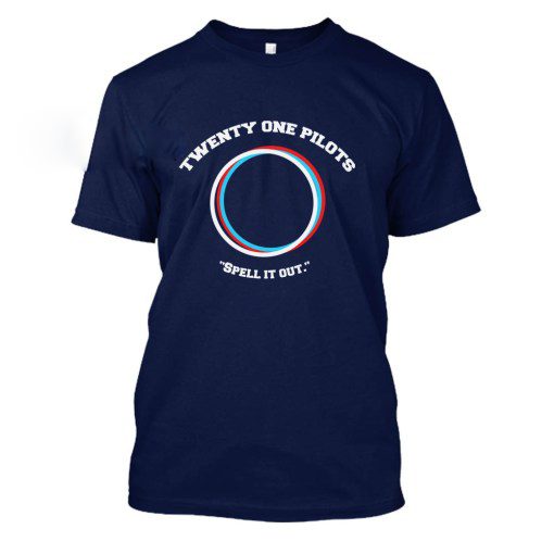 Spell It Out Twenty One Pilots T-shirt