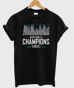 Champions Eagles Super Bowl T-shirt