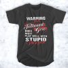 Warning This Tattooed Girl T-shirt
