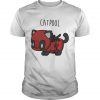 Deadpool Cat T-shirt