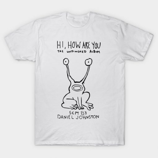 The Unfinished Album Daniel Johnston T-shirt