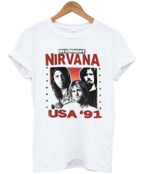 Nirvana USA '91 T-shirt