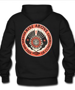 Obey Reverse The Tide Hoodie - back
