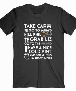 Shaun Of The Dead The Plan T-Shirt