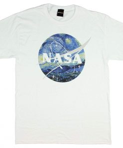 Nasa Van Gogh Starry Night Meme T-shirt