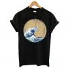 The Great Wave Off Kanagawa Godzilla T-shirt