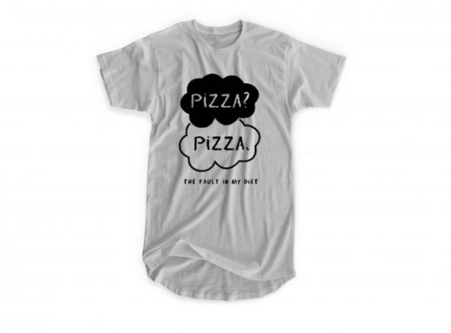 Pizza The Fault In My Diet T-shirt