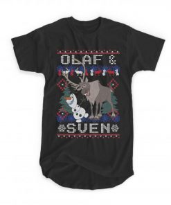 Olaf Sven Frozen Christmas T-shirt