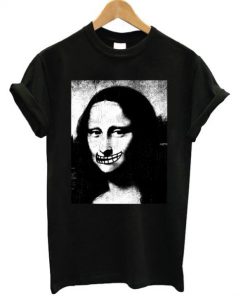 Monalisa Meme Smile T-shirt