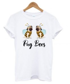 Pug Bees Halloween T-shirt