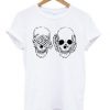 Skull Hear See No Evil T-shirt