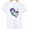 Astronaut Cat Cartoon T-shirt