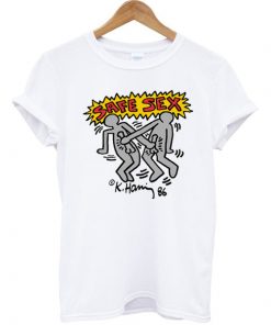 Harry Styles Keith Haring Safe Sex T-shirt