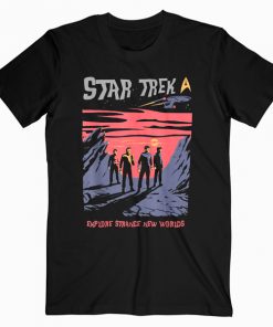 Star Trek Explore Strange New Worlds Fan Art T-shirt