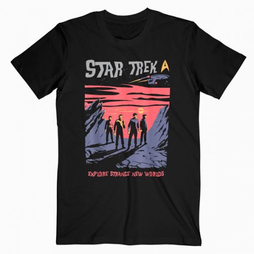 Star Trek Explore Strange New Worlds Fan Art T-shirt