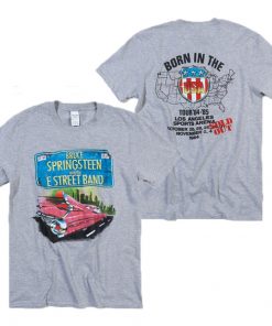 Bruce Springsteen And The E Street Band Born In The USA Tour T-shirt