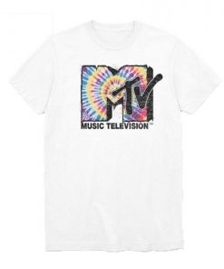 MTV Tie Dye Pattern T-shirt