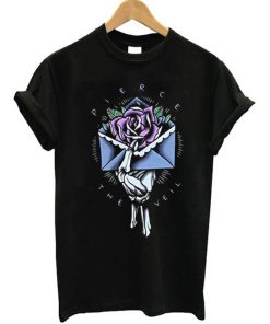 Pierce The Veil Rose Letter T-shirt