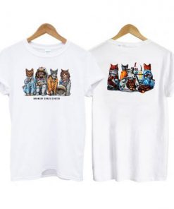Kennedy Space Center Cat T-shirt Two Side