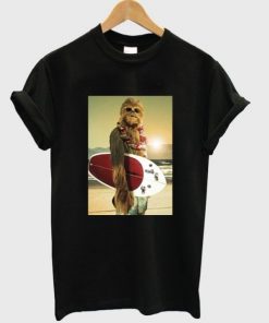 Chewbacca Surfing T-shirt