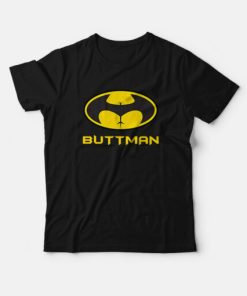 Buttman Batman Meme Logo T-Shirt