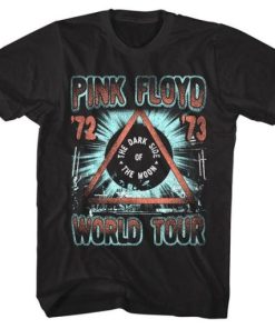 Pink Floyd Dsotm World Tour 1973 T-shirt