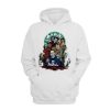 Starbucks Coffee Horror Film Characters Hoodie