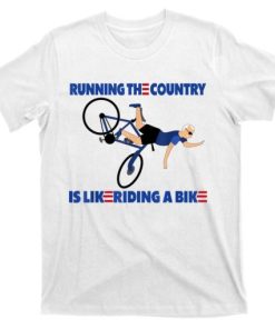 Merry 4th Of July Biden Bike Bicycle T-shirt