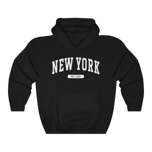 New York 1624 College Hoodie