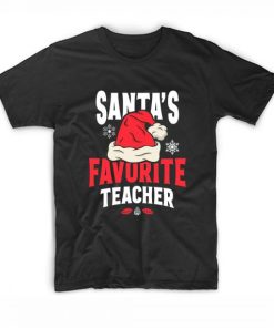 Santa's Favorite Teacher T-shirt