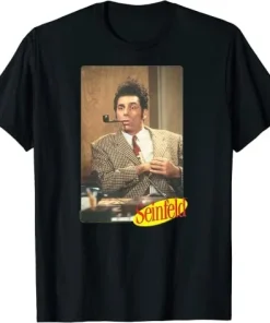 Seinfeld Kramer with Pipe T-Shirt