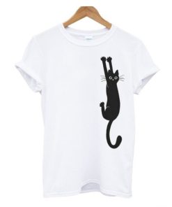 Hanging Cat T-shirt