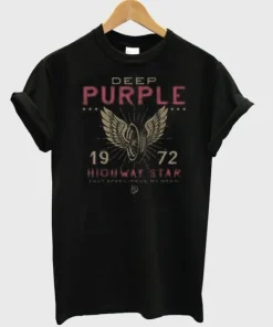 Deep Purple 1972 Highway Star T-shirt