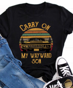 Carry On My Wayward Son T-Shirt thd