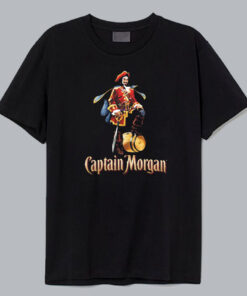 Captain Morgan Rum Black T Shirt thd